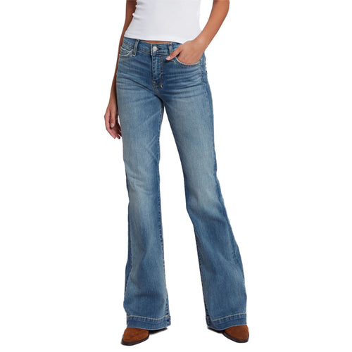 7 For All Mankind Womens Dojo Distress Authentic Jean