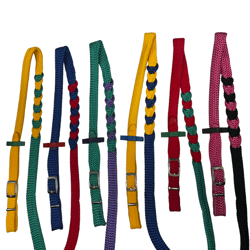Sporting Rein Single Loop Two Tone