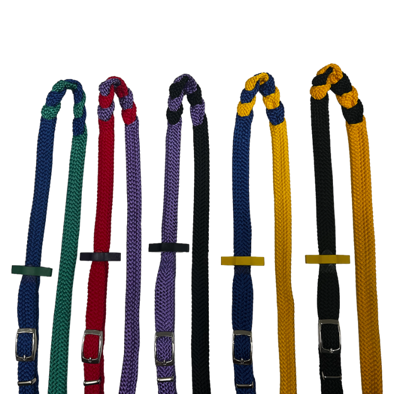 Sporting Rein Single Loop Two Tone