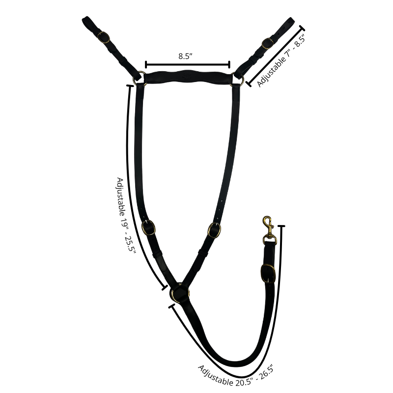 Hy Ride Economy Stockman Breastplate