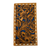 Nocona Leather Floral Tooled Blue Underlay Wallet