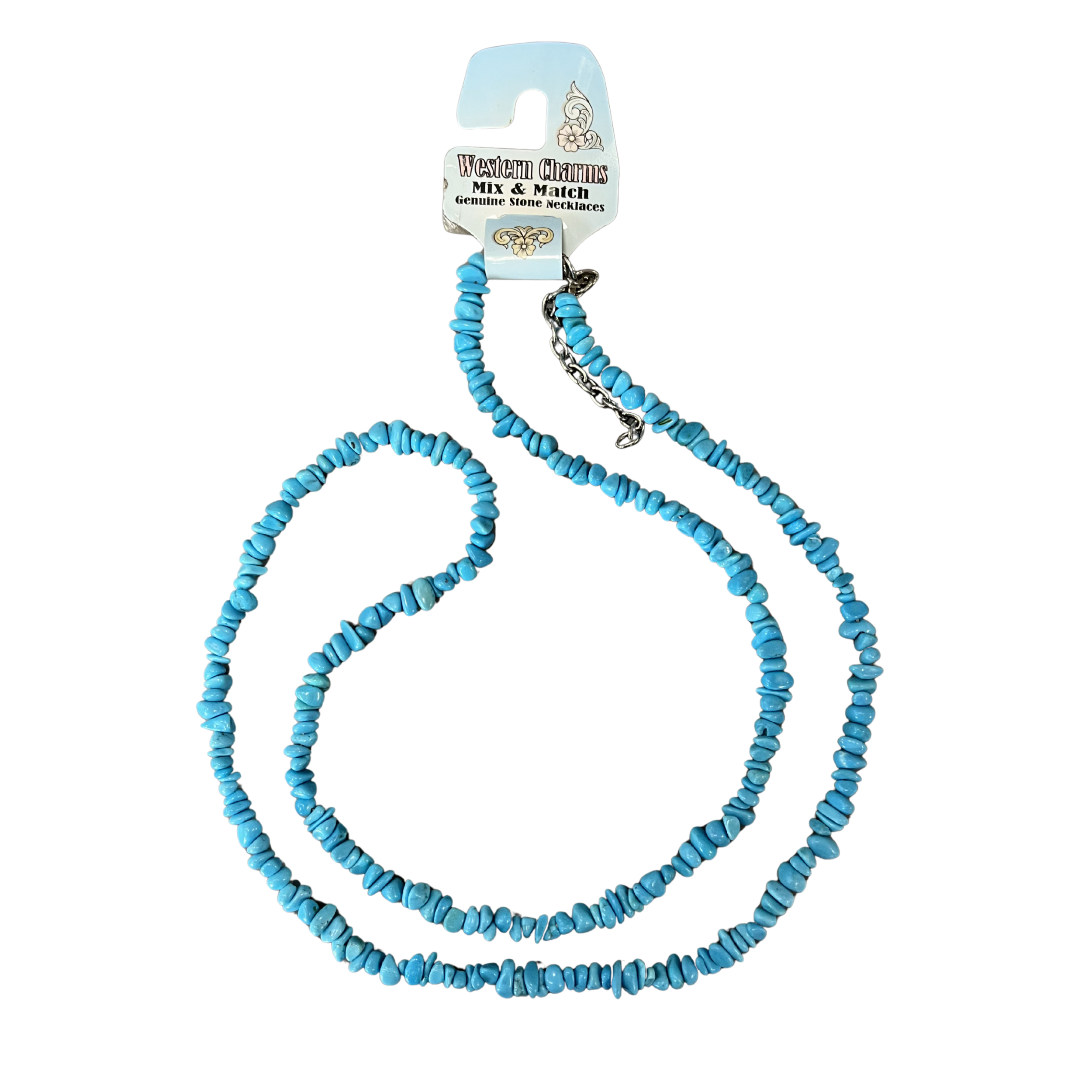 Necklace TQ BlueStone 35in