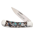 Whiskey Bent Trapper Single Locking Blade Knife