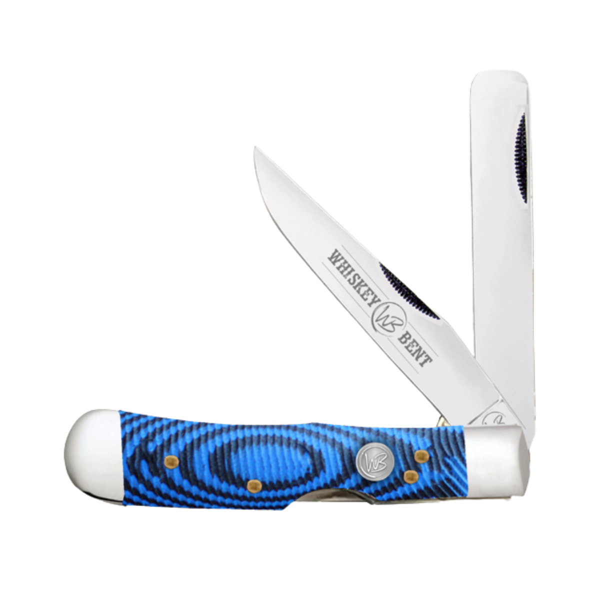 Whiskey Bent Blue Burst Trapper Bullcutter