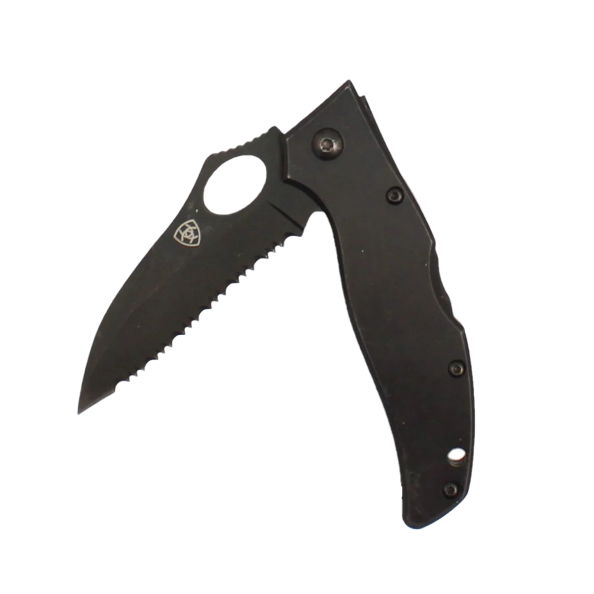 Ariat Folding Serrated Knife 3 1/2in Blade