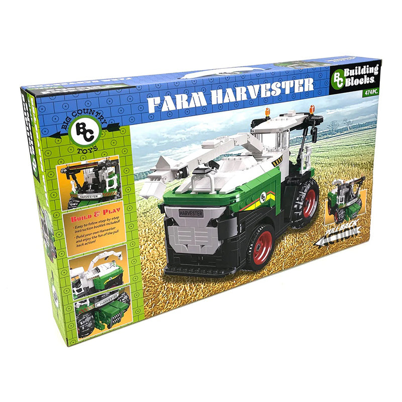 Big Country Toys Building Blocks Harvester
