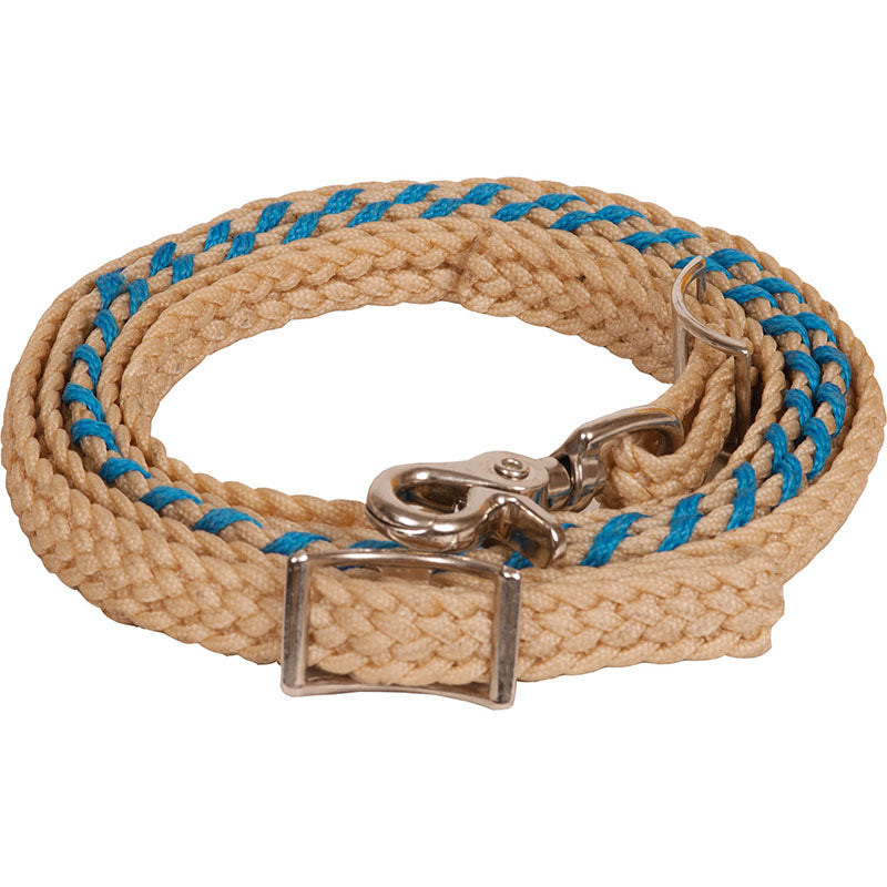 Laced Contrast Reins 3/4in