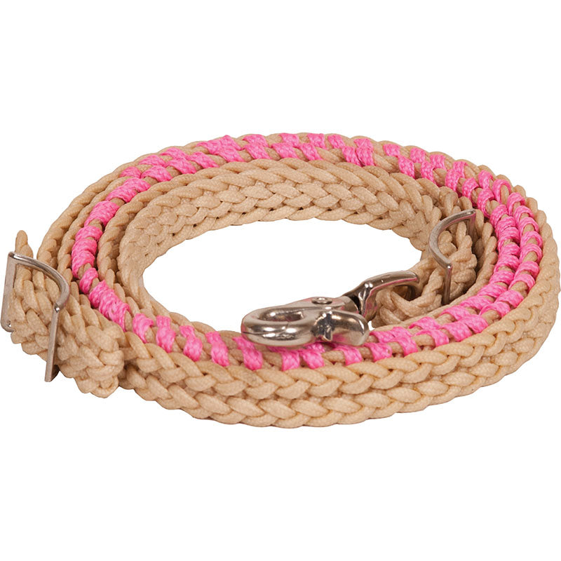 Laced Contrast Reins 3/4in