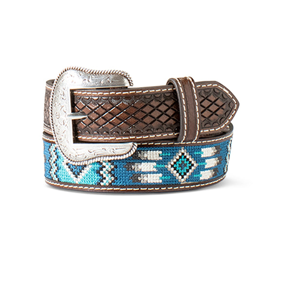 Ariat Boys Southwest Inlay Belt 1 1/4in