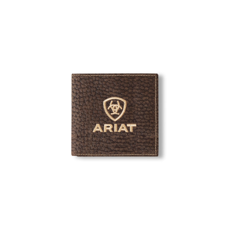 Ariat Bifold Wallet Bullhide Embroidered Logo