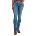 Justin Womens A3 1879 Mid Rise Boot Cut Jean