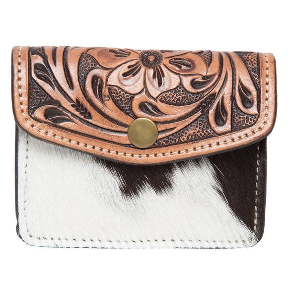 Chile Tooling Leather Cowhide Purse