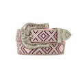 Angel Ranch 1 1/4in Resin Beads Girls Belt