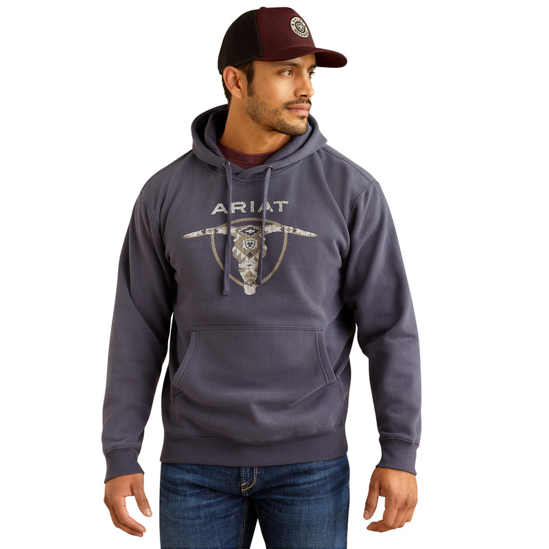 Ariat Mens Southwestern Longhorn Hoodie