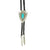 Bolo Tie Arrowhead with Turquoise Stone