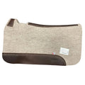 Ezy Ride Contoured Wool Pad 1in w Leather Wear Pads