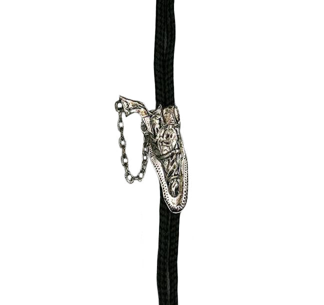 Removeable Gun In Holster Bolo Tie