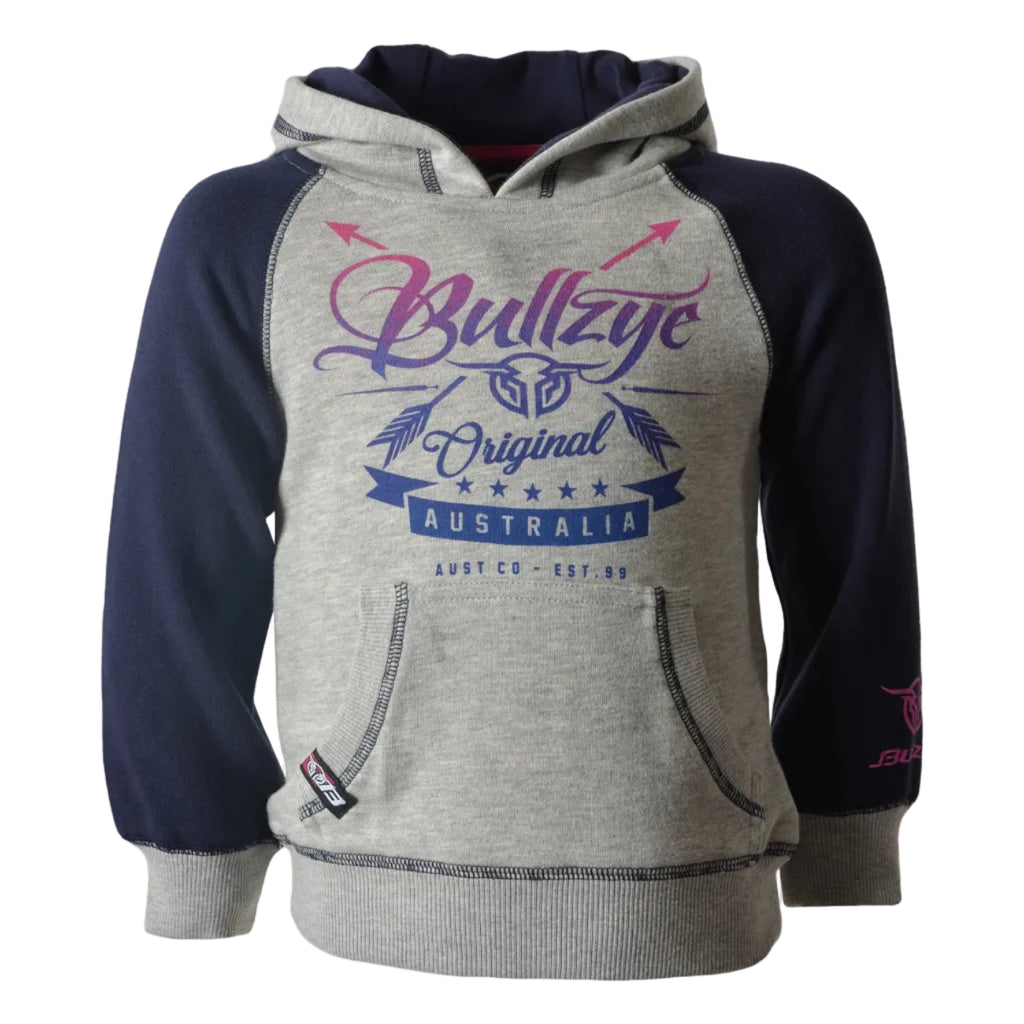 Bullzye Girls Cross Arrow Pullover Hoodie