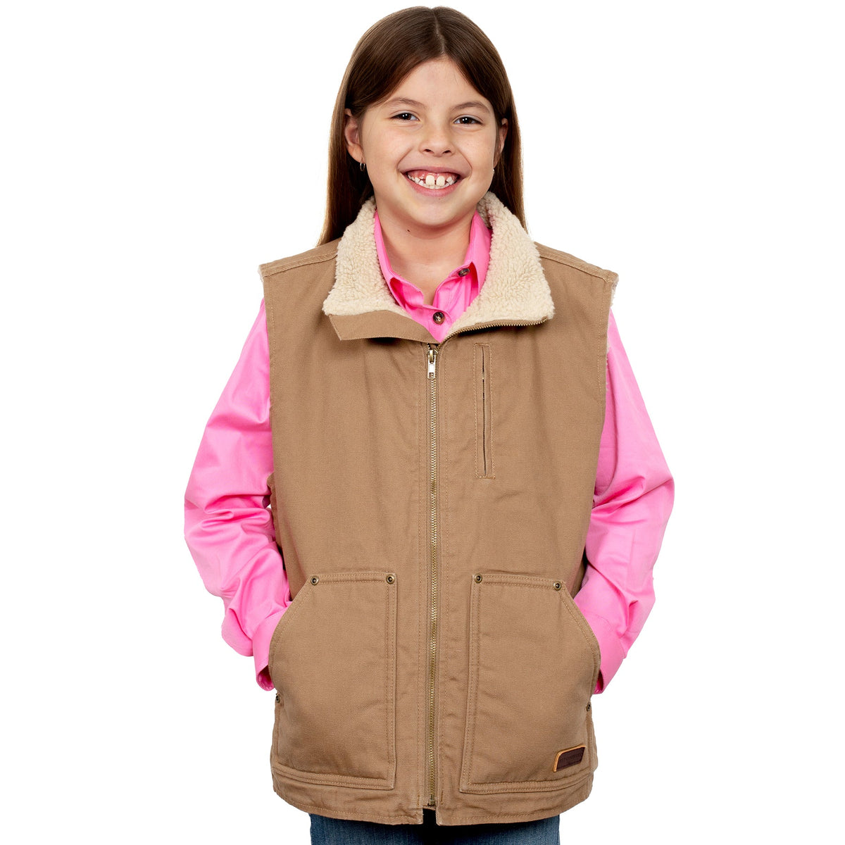JC Jnr Diamantina Sherpa Vest