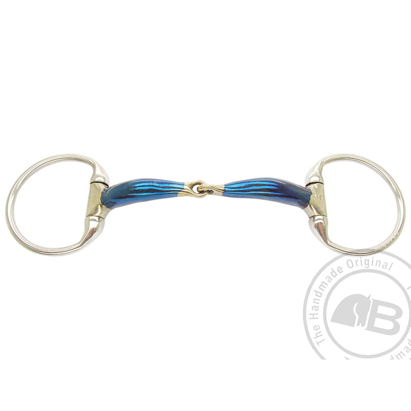Bombers Eggbutt Snaffle Lock Up Ultra Comfy B16 Bit
