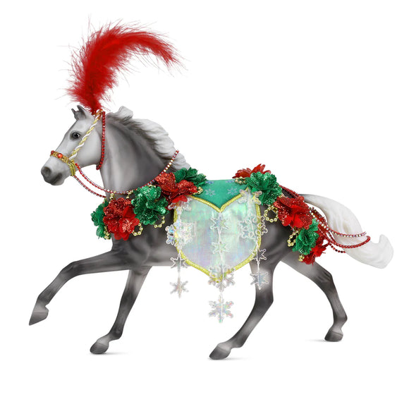 Breyer Traditional 2025 Holiday Horse - Christmas in Bloom