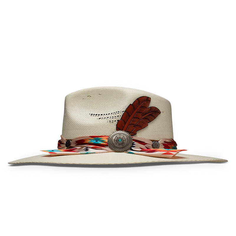 Charlie 1 Horse Navajo Straw Hat