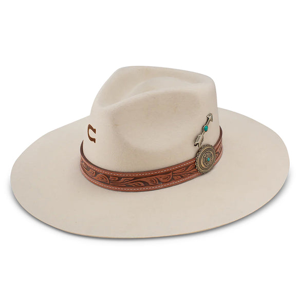 Charlie 1 Horse White Sands Felt Hat