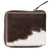 Small Cowhide Zipper Wallet