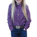 Cruel Girls Print L/S Girls Shirt