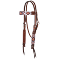 Flat Infinity Beaded Browband Bridle