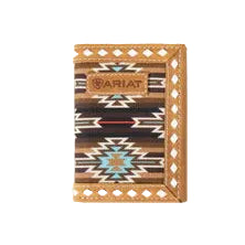 Ariat Trifold Wallet Southwest Diamond Lace