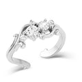 Montana Fiery Ice Silver Crystal Ring