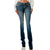 Grace In LA Womens Steer Head EB51783 Jean