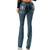 Grace In LA Womens Steer Head Embroidery EB61848 Jean