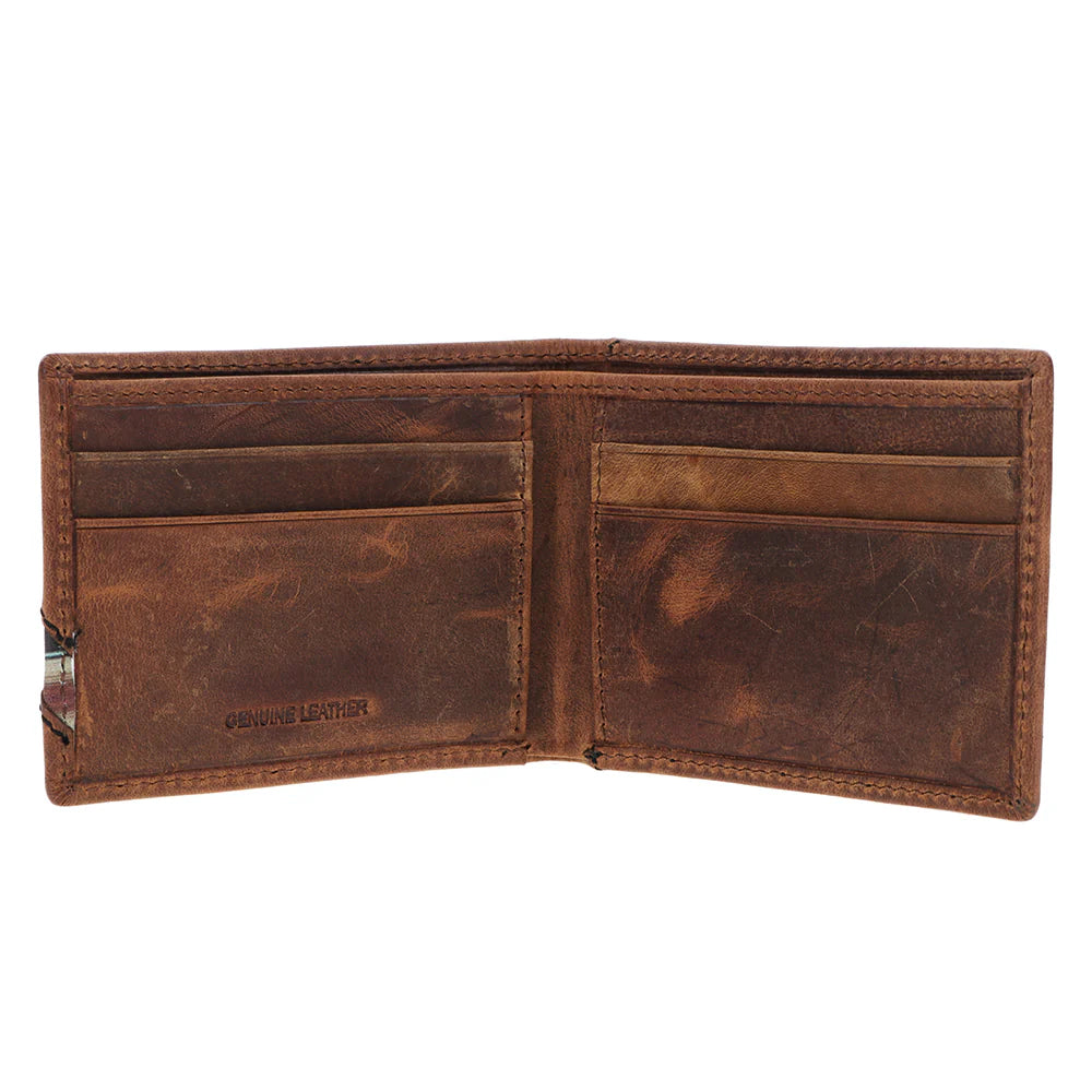 Hooey Hawk Roughy Logo Bifold Wallet