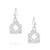 Montana Out West Cow Tag Earrings