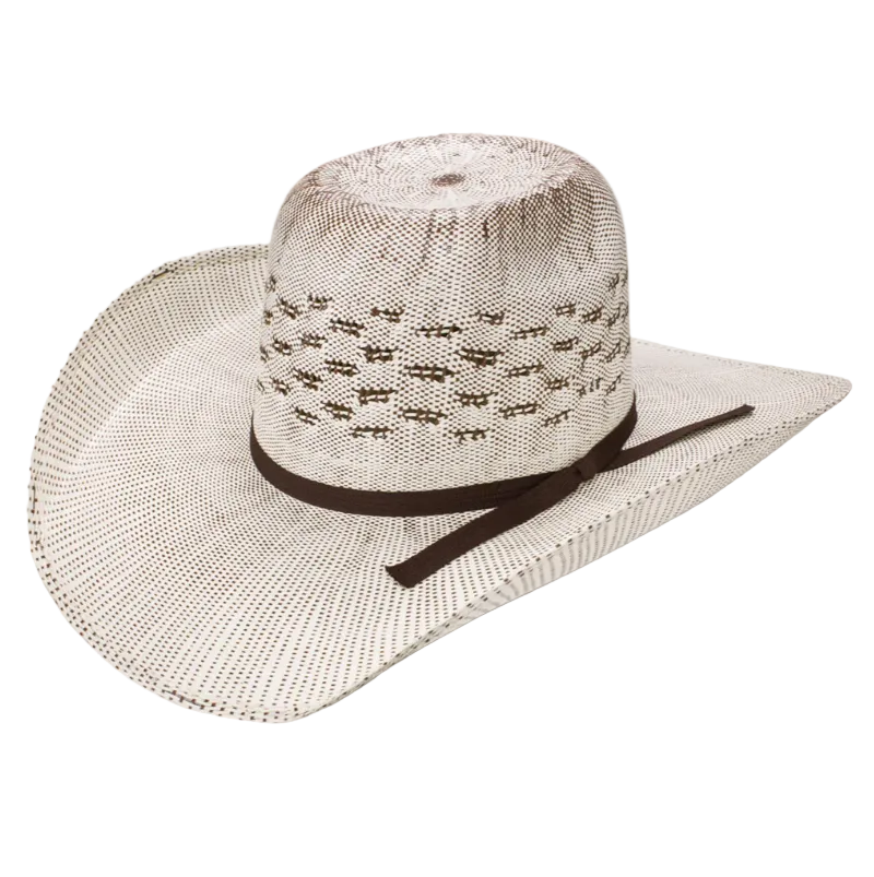 Resistol Everett Bangora Natural/Brown Straw Hat