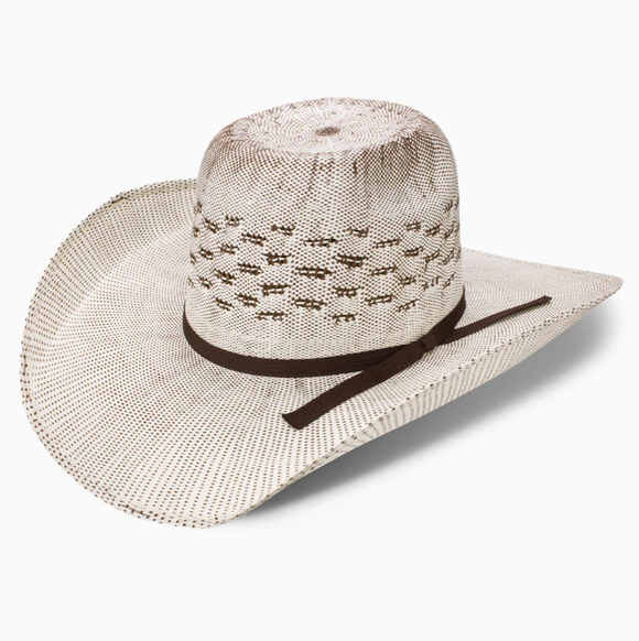 Resistol Everett Bangora Natural/Brown Straw Hat