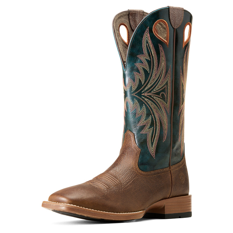 Ariat Mens Granger Ultra Brown Bark Sea Green Boot – Marsh Carney