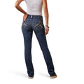 Ariat Womens Real Mid Rise Straight Everlee Irvine Jean