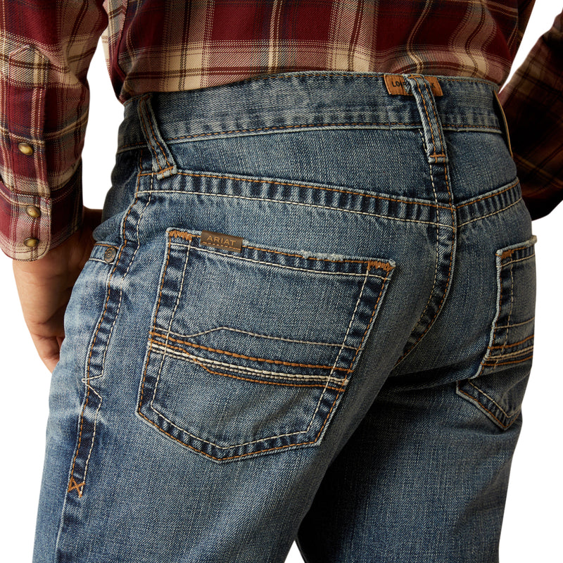 Ariat Mens M5 Straight Smokey Weatherford Jean