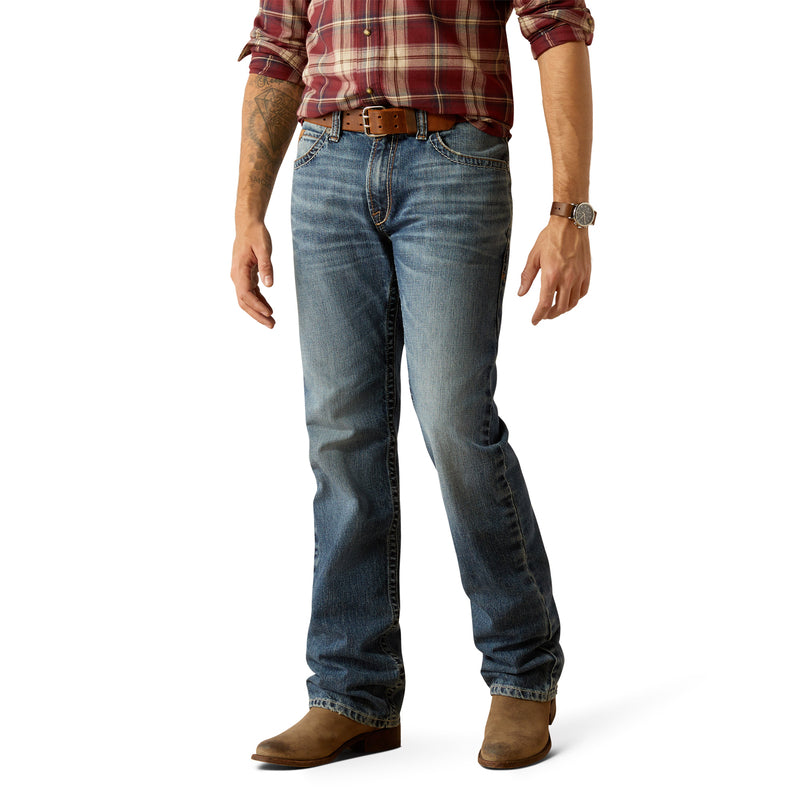Ariat Mens M5 Straight Smokey Weatherford Jean