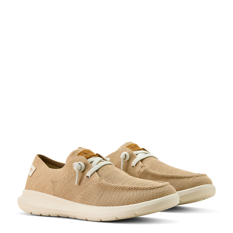Ariat Womens Hilo Heathered Tan Knit Shoe