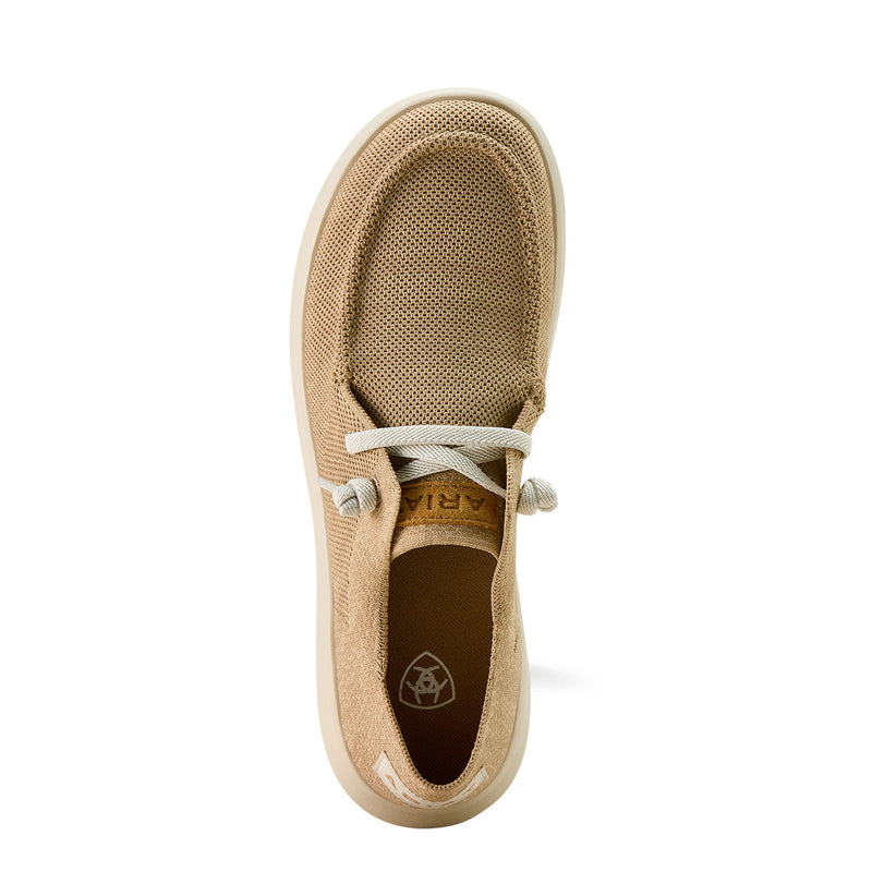 Ariat Womens Hilo Heathered Tan Knit Shoe