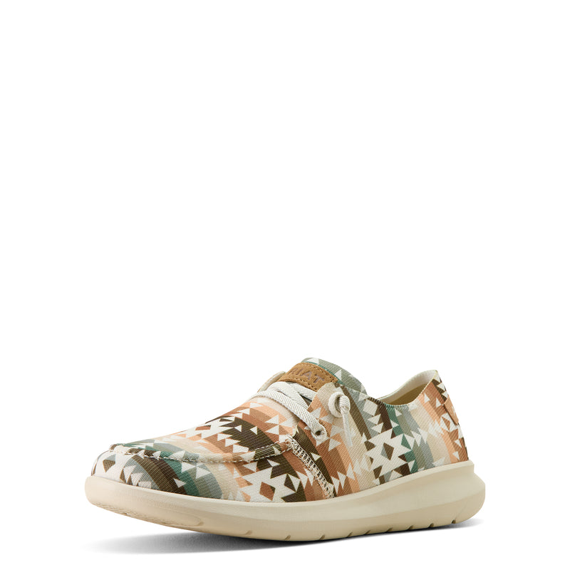 Ariat Womens Hilo Natural Southwest Print Shoe