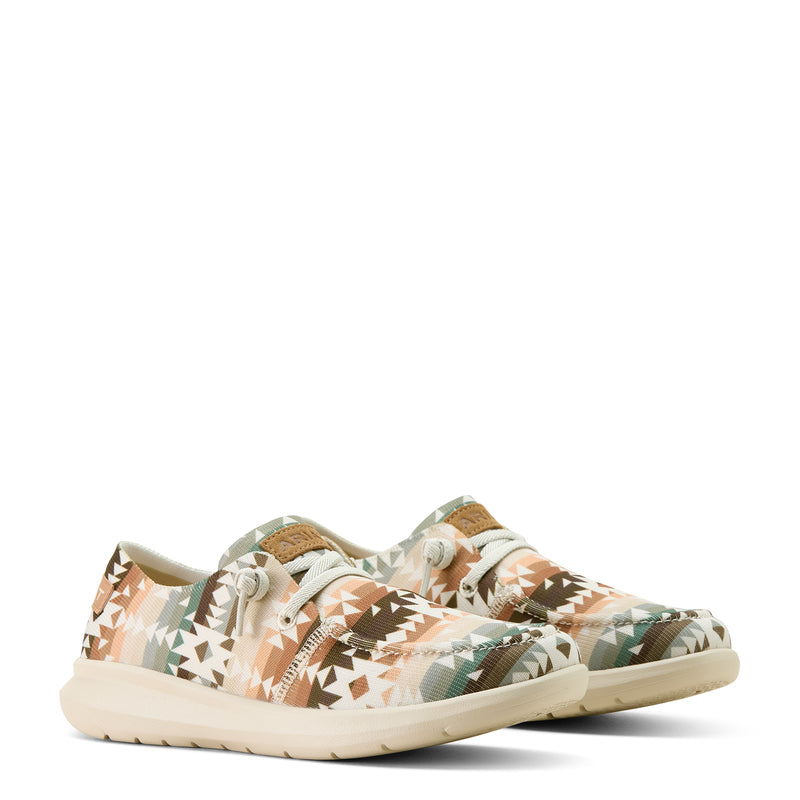 Ariat Womens Hilo Natural Southwest Print Shoe
