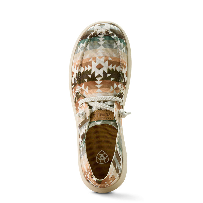 Ariat Womens Hilo Natural Southwest Print Shoe