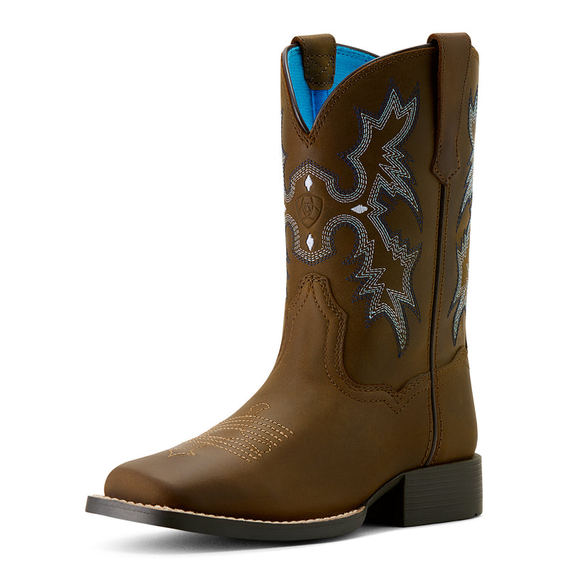 Ariat Youth Tombstone Distressed Brown Boot