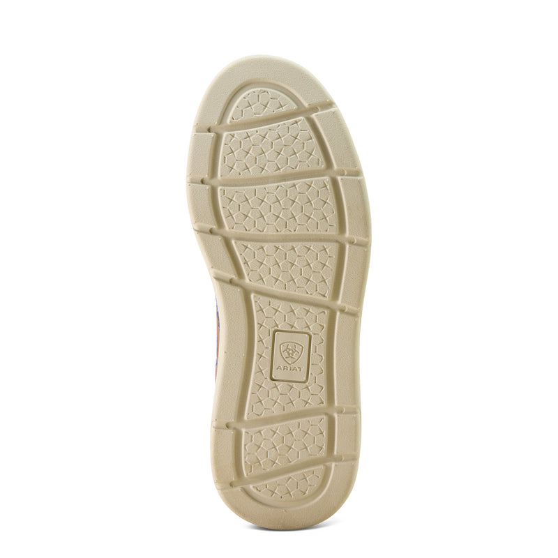 Ariat Youth Hilo Natural Buckin Bronc Print Shoe