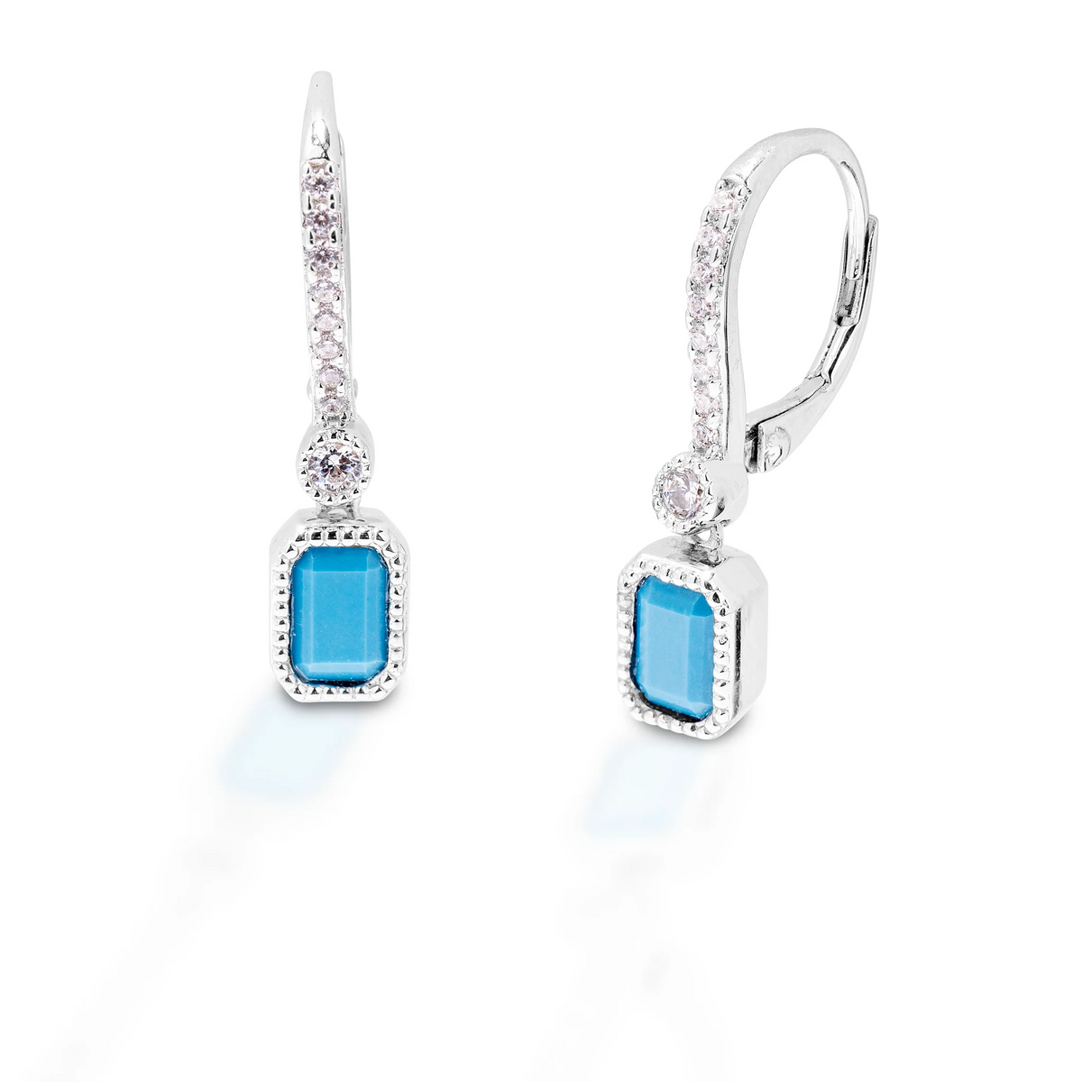 Kelly Herd Earrings Turquoise Dangle